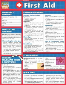 First Aid by BarCharts, Inc., 9781572226999