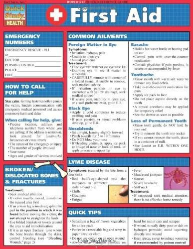 First Aid by BarCharts, Inc., 9781572226999