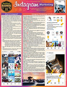 Instagram Marketing (a QuickStudy Laminated Reference Guide) by Jennifer Herman, MFS, 9781423239833