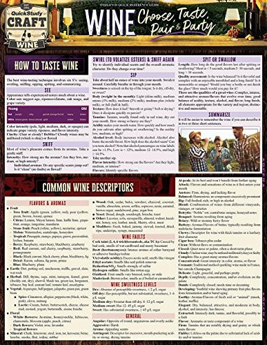 Wine - Choose, Taste, Pair & Party (a QuickStudy Laminated Reference Guide) by Fred Swan, WSET, CS, CWAS, CSW, FWS, IWP, WSET L3 Sake, Sud-France Wine Master, 9781423236610