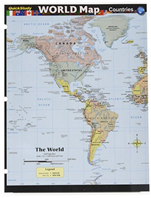 World Map: Countries Guide by BarCharts, Inc., 9781423231172