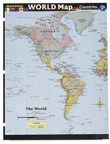 World Map: Countries Guide by BarCharts, Inc., 9781423231172