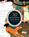 30 Masterpiece Paintings (A Paint-by-Number Book) by Liduena Manon, Rullier Laurent, 9781441326553