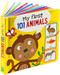 My First 101 ANIMALS Padded Board Book by Abbott Simon, 9781441333100
