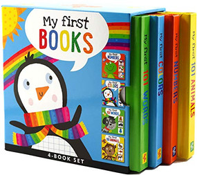 MY FIRST BOOKS...4-PACK BOARD BK by , 9781441333278