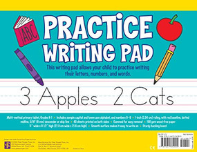 PRACTICE WRITING PAD by , 9781441334589