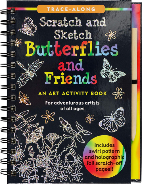 SCRATCH & SKETCH BUTTERFLIES TAL, 9781441332547