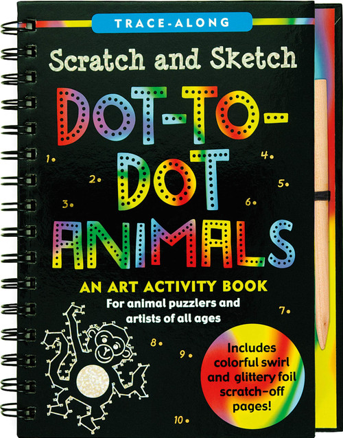 SCRATCH & SKETCH DOT-TO-DOT ANIMAL, 9781441321695