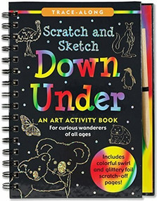 Scratch & Sketch Down Under (Trace-Along) (An Art Activity Book) by Nemmers Lee, Zschock Martha Day, 9781441327659