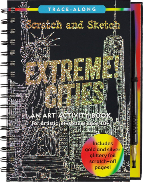 SCRATCH & SKETCH EXTREME CITIES, 9781441334107
