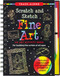 SCRATCH & SKETCH FINE ART TAL, 9781441334008