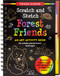 SCRATCH & SKETCH FOREST FRIENDS, 9781441330802