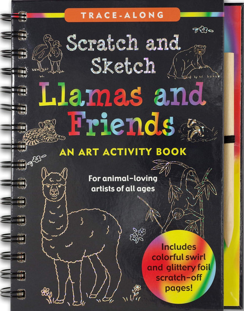 SCRATCH & SKETCH LLAMAS & FRIENDS, 9781441330796