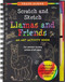 SCRATCH & SKETCH LLAMAS & FRIENDS, 9781441330796