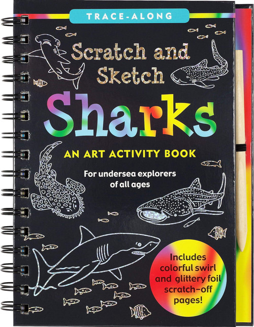 SCRATCH & SKETCH SHARKS, 9781441331304