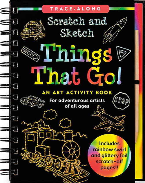 SCRATCH & SKETCH THINGS THAT GO, 9781441303394