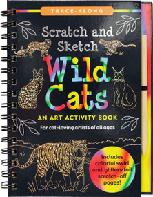 SCRATCH & SKETCH WILD CATS, 9781441331922
