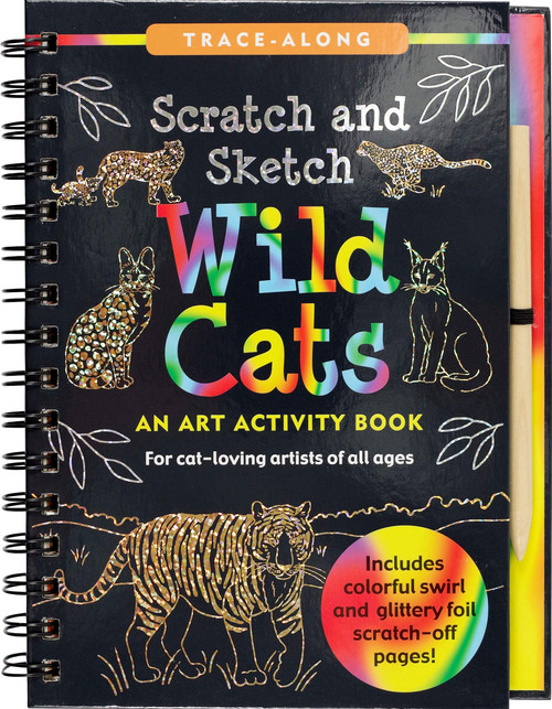 SCRATCH & SKETCH WILD CATS, 9781441331922