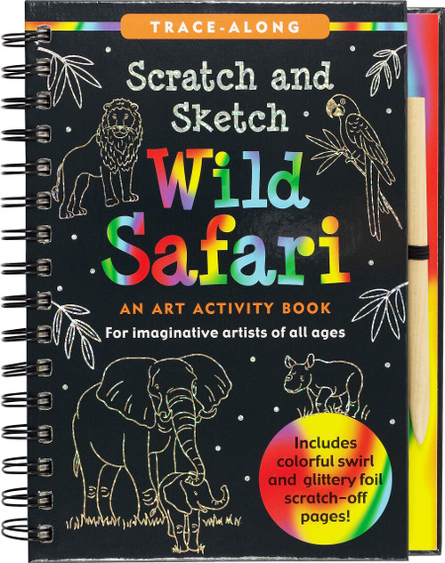 SCRATCH & SKETCH WILD SAFARI TAL, 9781441333582