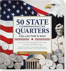 50 STATE QUARTERS MAP by , 9781441312310