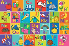 FLOOR PUZZLE ALPHABET by , 9781441333322