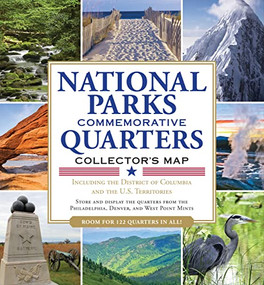 NATIONAL PARKS QUARTERS MAP, 9781441312303