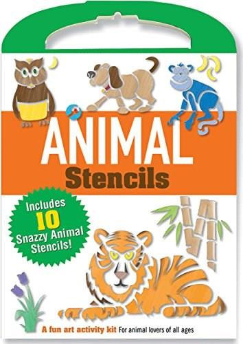 Animal Stencils (Includes 10 snazzy animal stencils!) by Wheeler David Cole, 9781441316141