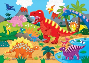 Construction Site Kids' Floor Puzzle (48 Pieces) (36 inches wide x 24 inches high) by Katherine Selbert, 9781441333315