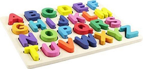 WOODEN PUZZLE LETTERS by , 9781441335111
