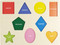 Shapes Kids' Wooden Puzzle, 9781441335135