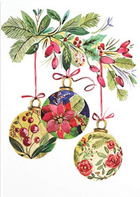 Botanical Ornaments Small Boxed Holiday Cards (Miniature Edition), 9781441336675