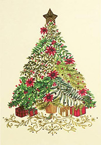Festive Evergreen Small Boxed Holiday Cards, 9781441336699