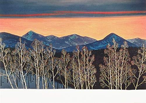 Mountain Sunset Deluxe Boxed Holiday Cards, 9781441336590