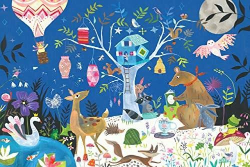 FLOOR PUZZLE NIGHTTIME FOREST by , 9781441335487