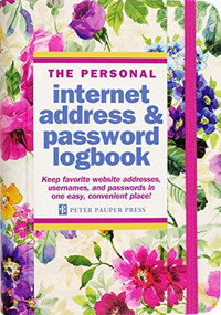 INTERNET LOG BK PEONY GARDEN by , 9781441336095