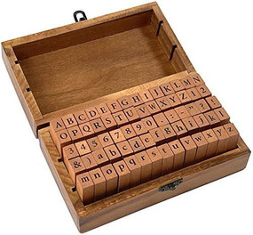 LETTERPRESS STAMP SET by , 9781441335937