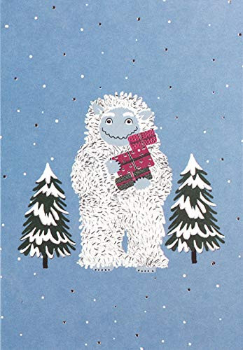 Yuletide Yeti Small Boxed Holiday Cards (Miniature Edition), 9781441336620