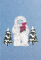 Yuletide Yeti Small Boxed Holiday Cards (Miniature Edition), 9781441336620