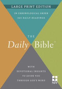 The Daily Bible (NIV, Large Print) by F. LaGard Smith, 9780736983167