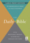 The Daily Bible (NIV, Large Print) by F. LaGard Smith, 9780736983167