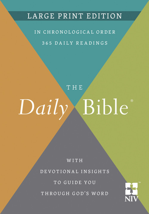 The Daily Bible (NIV, Large Print) by F. LaGard Smith, 9780736983167