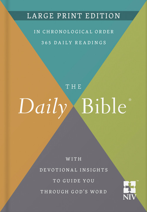 The Daily Bible (NIV, Large Print) by F. LaGard Smith, 9780736983167