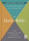 The Daily Bible (NIV, Large Print) by F. LaGard Smith, 9780736983167