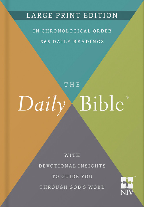The Daily Bible (NIV, Large Print) by F. LaGard Smith, 9780736983167