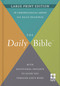 The Daily Bible (NIV, Large Print) by F. LaGard Smith, 9780736983167
