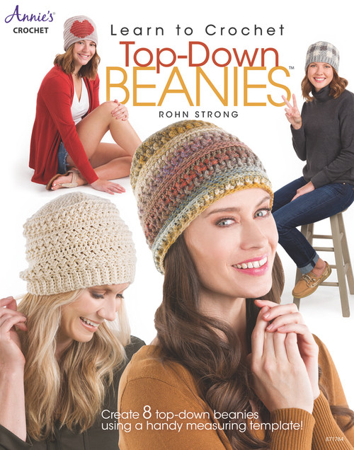 Learn to Crochet Top-Down Beanies by Rohn Strong, 9781640254565