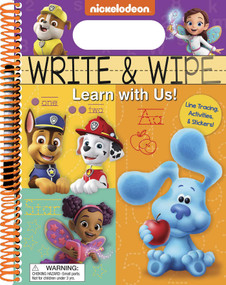 Nickelodeon: Write and Wipe: Learn with Us! by Editors of Studio Fun International, 9780794447717