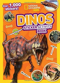 NGK dinos sticker activity book (Special Sales UK Edition) (Over 1,000 Stickers!) by National Geographic Kids, 9781426334269
