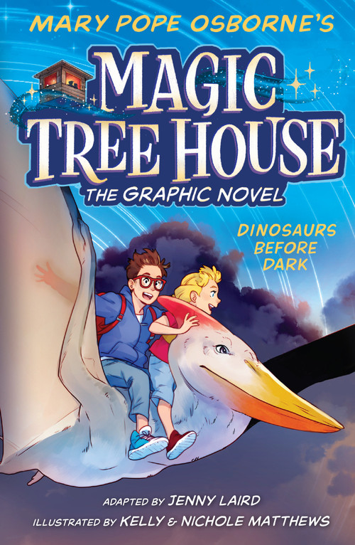Dinosaurs Before Dark Graphic Novel - 9780593174715 by Mary Pope Osborne, Jenny Laird, Kelly Matthews, Nichole Matthews, 9780593174715