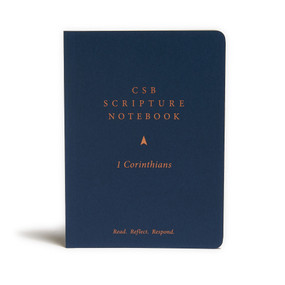 CSB Scripture Notebook, 1 Corinthians (Read. Reflect. Respond.) by CSB Bibles by Holman, 9781087722528